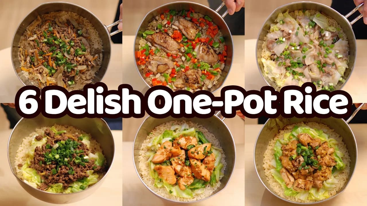 6 Easy Ways to Make Delish & High-Protein One-Pot Rice!